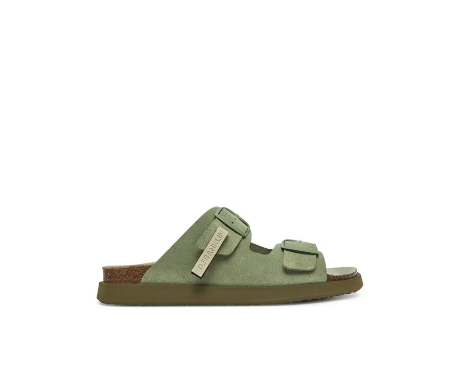 obrazek 1 D.Franklin Klapki DFSH407001 Khaki