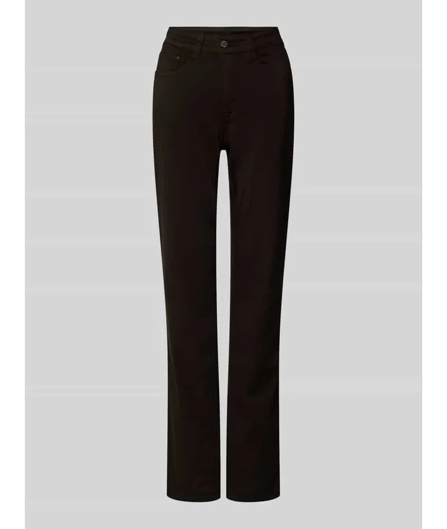 obrazek 1 Jeansy o kroju straight fit z 5 kieszeniami