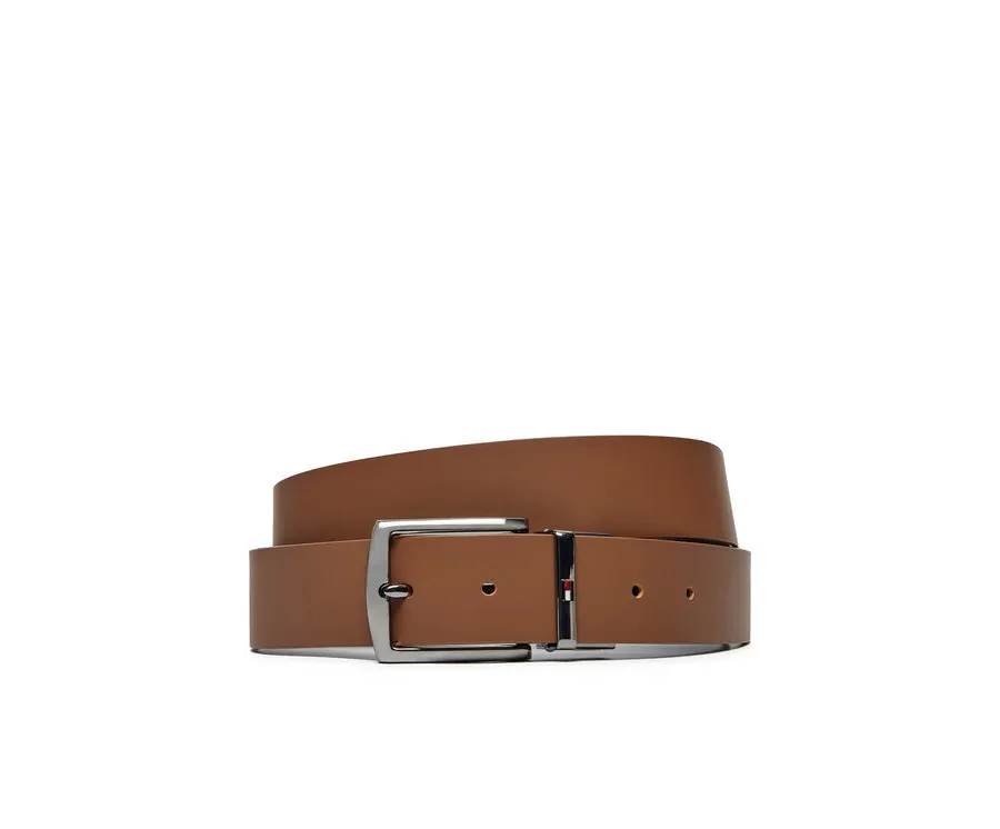 obrazek 1 Tommy Hilfiger Pasek Męski Denton Rev 3.5 AM0AM12549 Brązowy