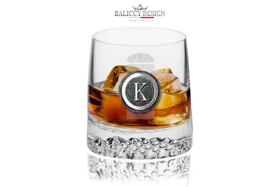 obrazek 3 Karafka i szklanki do whisky z inicjałem 