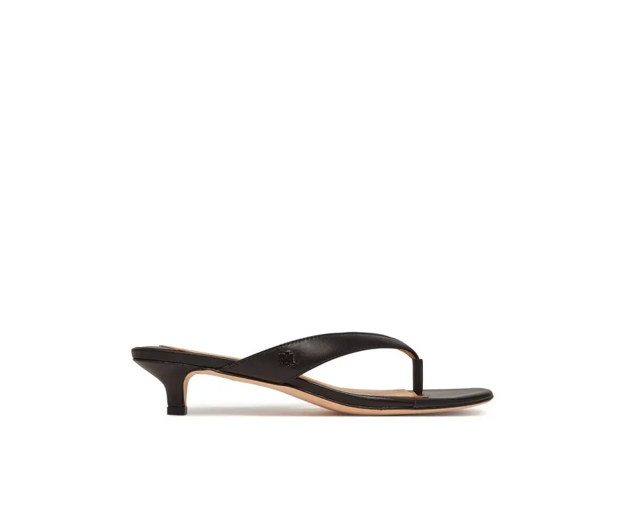 obrazek 1 LAUREN RALPH LAUREN Japonki Francesca 802966841001 Czarny