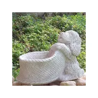 Picture Beautiful garden sculpture of a cocker spaniel - Italpark