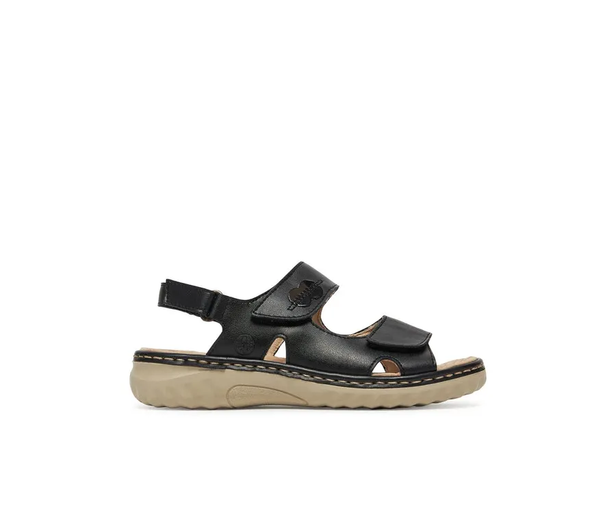 obrazek 1 Rieker Sandały 60462-00 Czarny