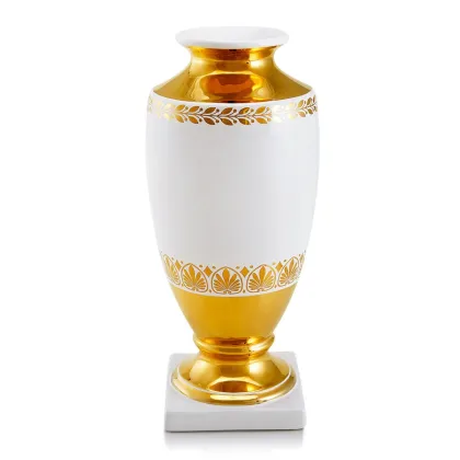 Picture Ceramic vase with gold accents - Ahura