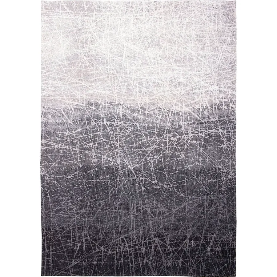 picture 1 Stylish black modern rug - WIND CHILL GRAY 8881
