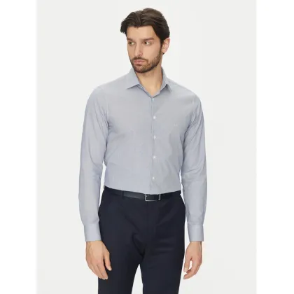 Zdjęcie Michael Kors Koszula MK0DS01293 Niebieski Slim Fit