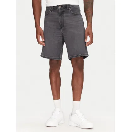 Zdjęcie Wrangler Szorty jeansowe Frontier 112364834 Szary Relaxed Fit