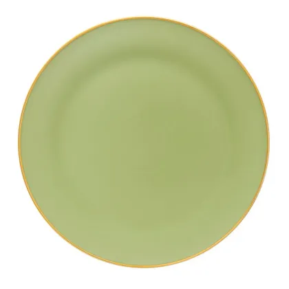 Zdjęcie Ręcznie wykonany talerz porcelanowy Ballet Matcha