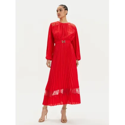 Zdjęcie Lola Casademunt by Maite Sukienka koktajlowa MS2416006 Czerwony Regular Fit