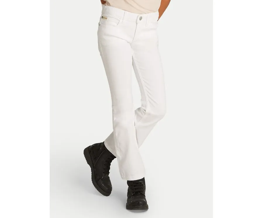 obrazek 1 Calvin Klein Jeans Jeansy IG0IG02840 Biały Flare Fit