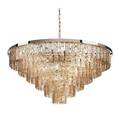 Zdjęcie Nowoczesny żyrandol kaskadowy o wyrafinowanej estetyce – Il Paralume Marina