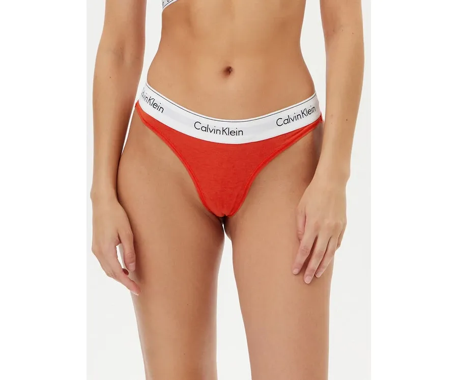 obrazek 1 Calvin Klein Underwear Stringi 0000F3786E Czerwony
