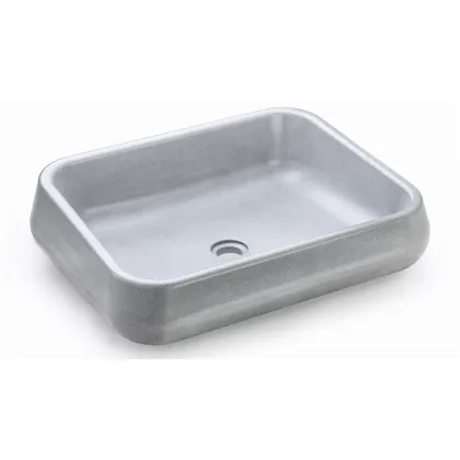 Zdjęcie Oryginalna umywalka 60 cm PERSEUS BASIC – jasnoszary, bez dekoru, bez lakieru