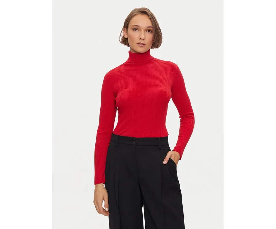 obrazek 1 Kontatto Golf 3M0117 Czerwony Slim Fit