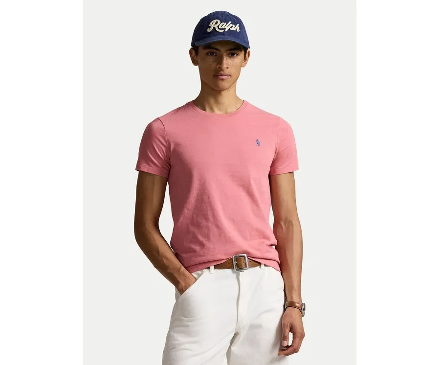 obrazek 1 Polo Ralph Lauren T-Shirt 710671438433 Różowy Custom Slim Fit