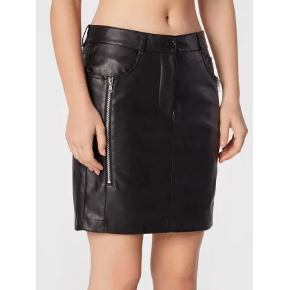 Zdjęcie Marc Aurel Spódnica z imitacji skóry 2255 2020 92699 Czarny Regular Fit