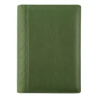 Picture Beautiful journal made of ecological leather - green or burgundy