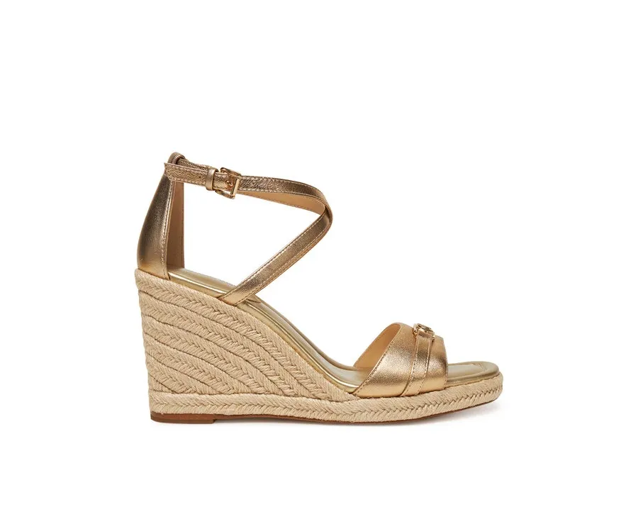 obrazek 1 MICHAEL Michael Kors Espadryle Mandy Wedge 40R5MAMS2M Złoty