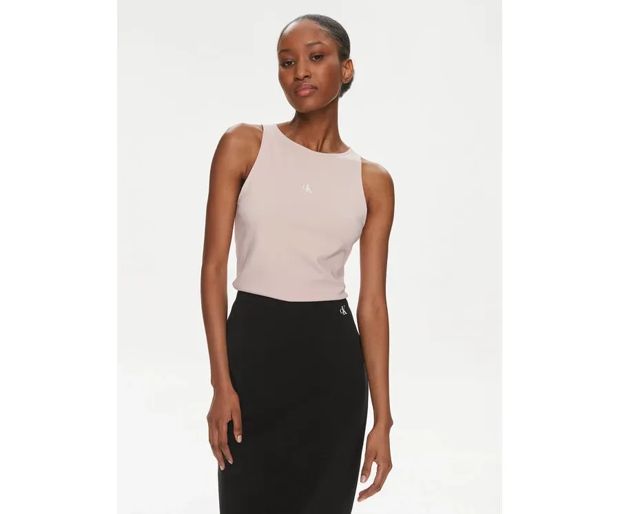 obrazek 1 Calvin Klein Jeans Top Archival J20J223107 Różowy Slim Fit