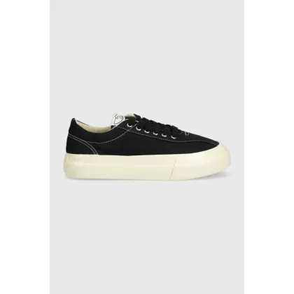 Zdjęcie Stepney Workers Club tenisówki Dellow Canvas damskie kolor czarny YB01012