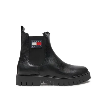 Zdjęcie Tommy Jeans Sztyblety Chelsea EN0EN02626 Czarny