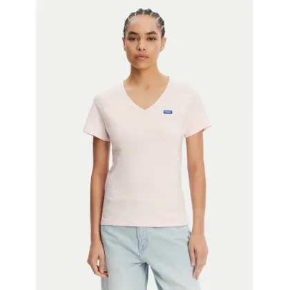 Zdjęcie HUGO T-Shirt Classic 50513667 Różowy Slim Fit