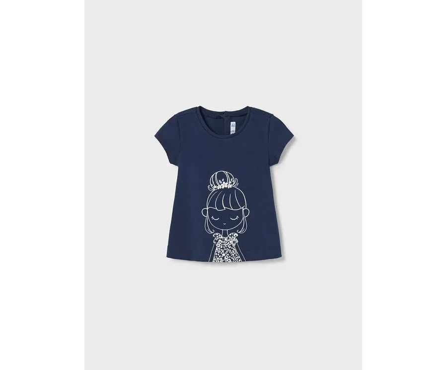 obrazek 1 Mayoral T-Shirt 1013 Granatowy
