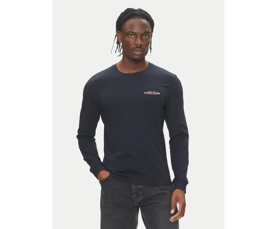 obrazek 1 Guess Jeans Longsleeve M4YI54 K8HM0 Granatowy Regular Fit