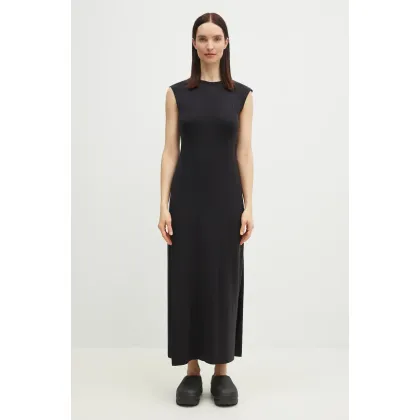 Zdjęcie Y-3 sukienka Tank Dress kolor czarny maxi dopasowana JD1479