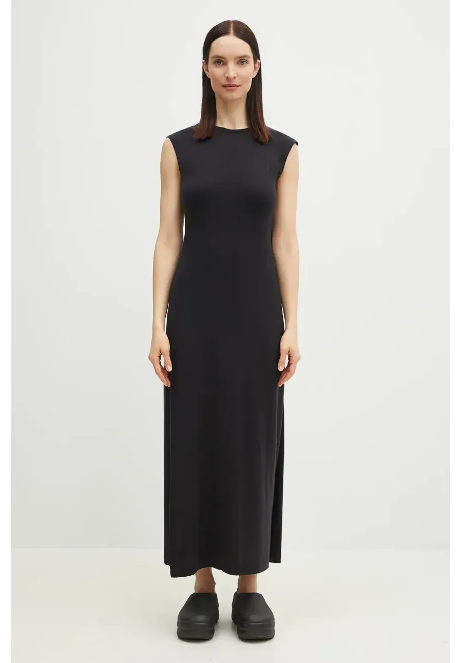 obrazek 1 Y-3 sukienka Tank Dress kolor czarny maxi dopasowana JD1479