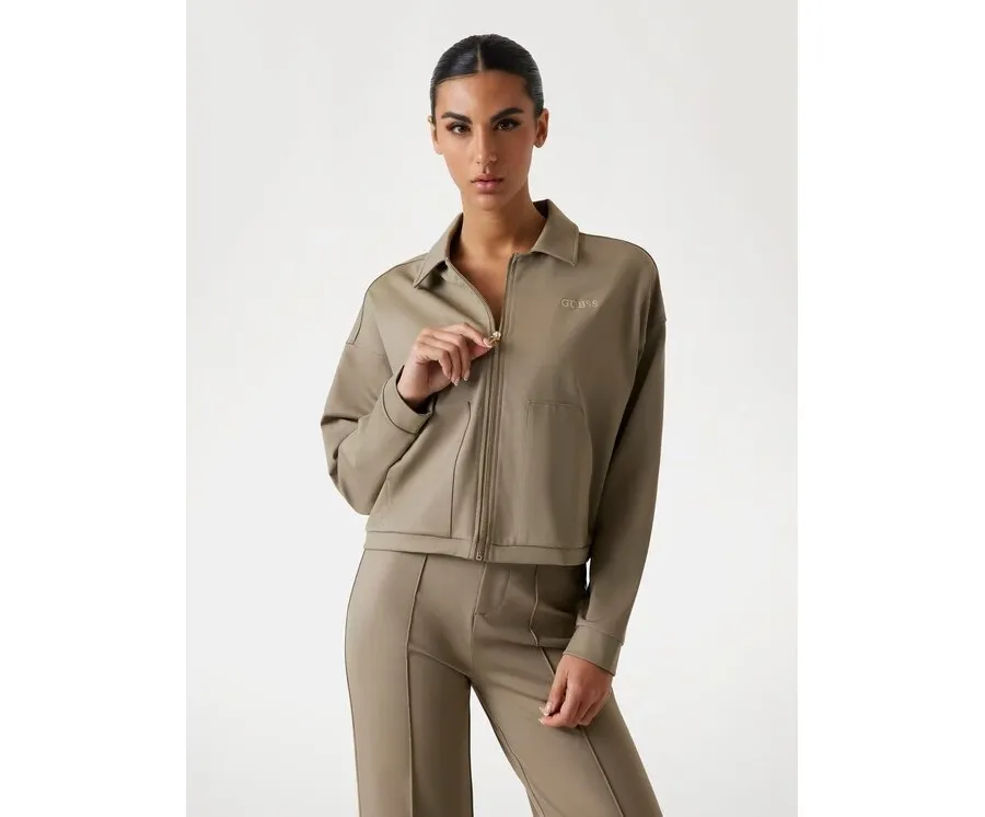 obrazek 1 Guess Bluza V5YL08 KCX42 Brązowy Regular Fit