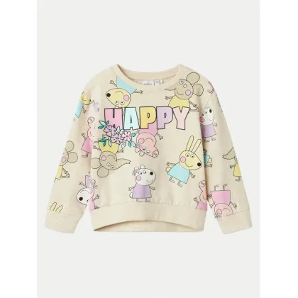 Zdjęcie NAME IT Bluza Fira Peppa 13240631 Beżowy Regular Fit
