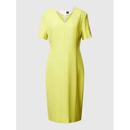 Zdjęcie Sukienka o długości do kolan z mieszanki wiskozy model ‘Damaisa’