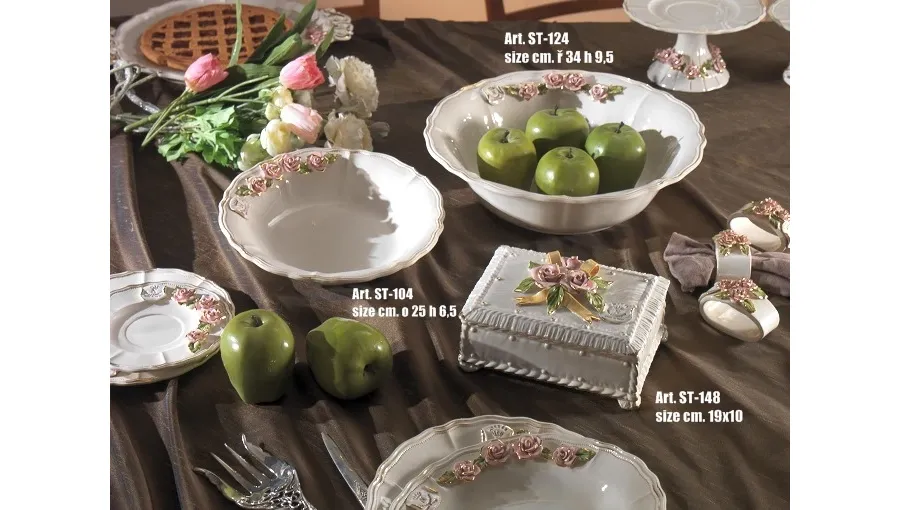 picture 1 Ceramic deep plate for soup - fruit bowl - Ceramiche Sonda