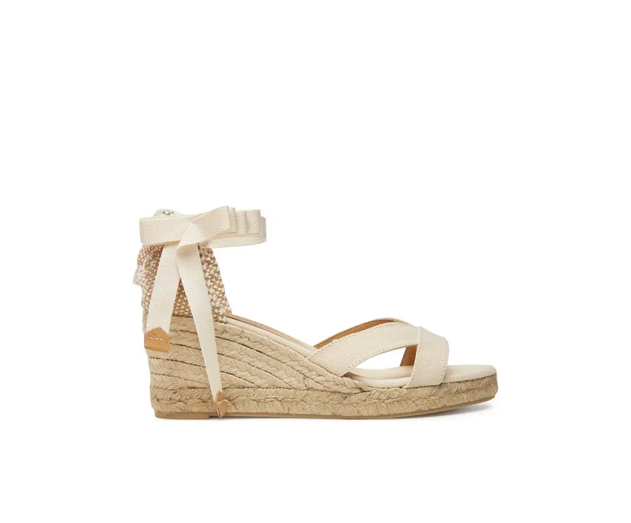 obrazek 1 Castañer Espadryle Bailey 025677 Beżowy