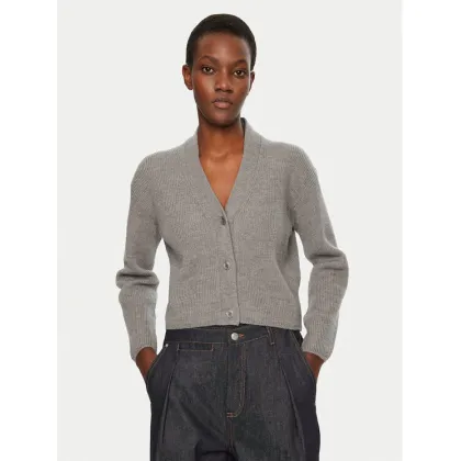 Zdjęcie Max Mara Leisure Kardigan York 2426346048 Szary Regular Fit