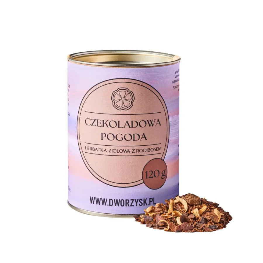 obrazek 1 Dworzysk - Czekoladowa Pogoda - Herbata sypana 120g DWORZYSK