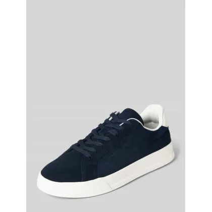 Zdjęcie Sneakersy ze skóry z detalami z logo model ‘COURT BETTER’