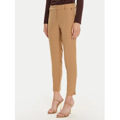 Zdjęcie Maryley Spodnie materiałowe 24IB52Z/M19/43ER Brązowy Regular Fit