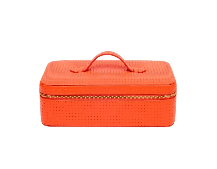 obrazek 2 Pomarańczowe pudełko na biżuterię
