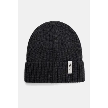 Zdjęcie Drôle de Monsieur czapka wełniana Le Bonnet DrUle kolor szary wełniana E.BN100.WO007.DGR Le Bonnet DrUle