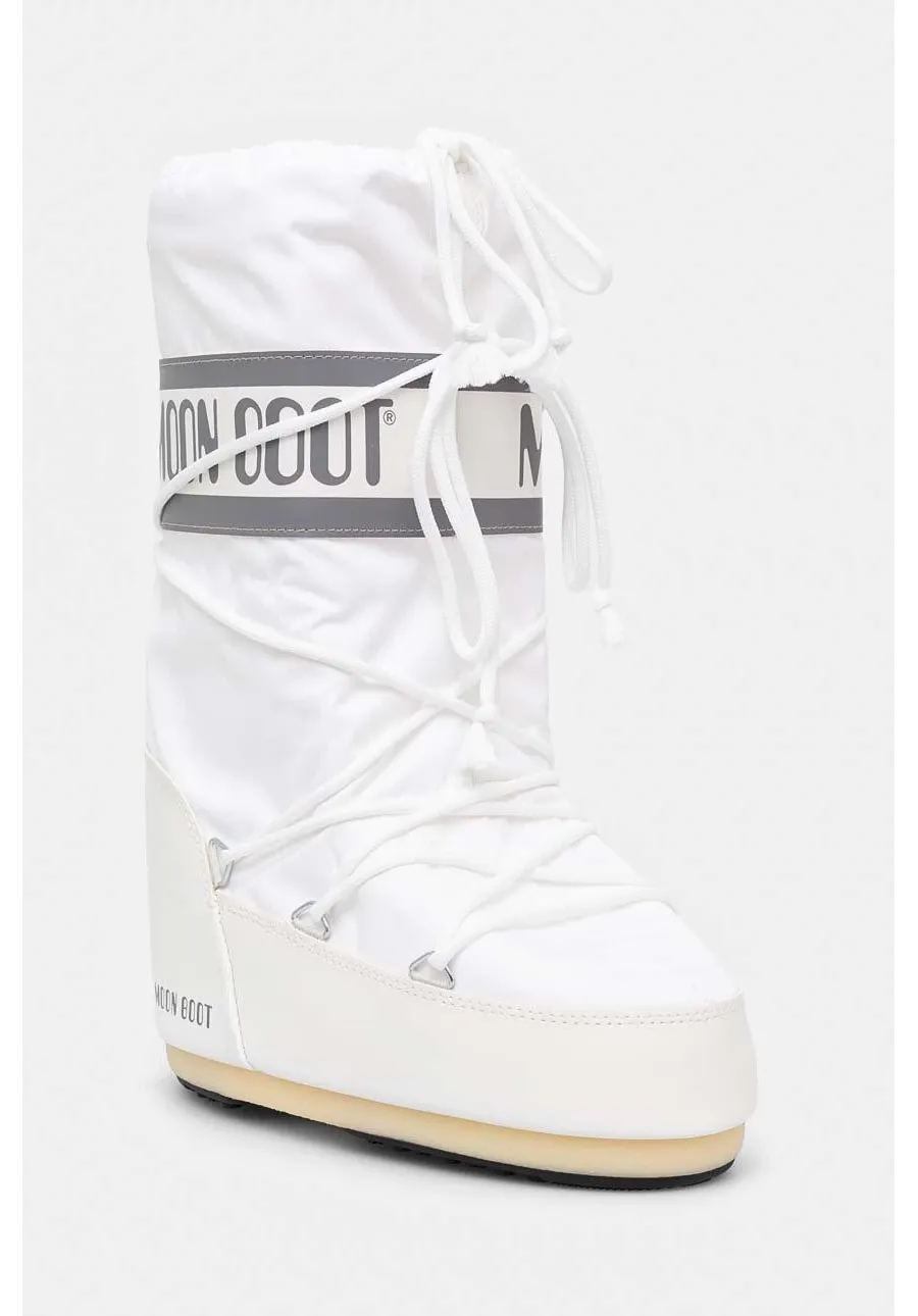 obrazek 1 Moon Boot śniegowce MB ICON NYLON kolor biały 80D1400440 A001