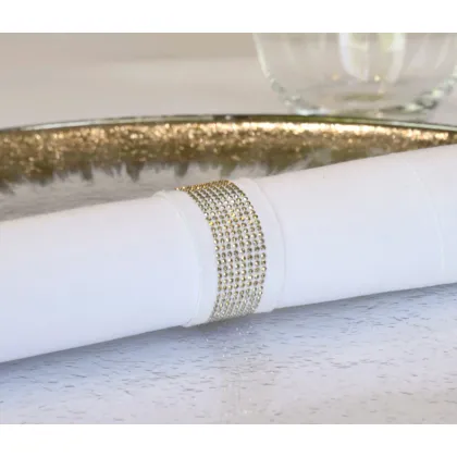 Picture Decorated napkin ring New York