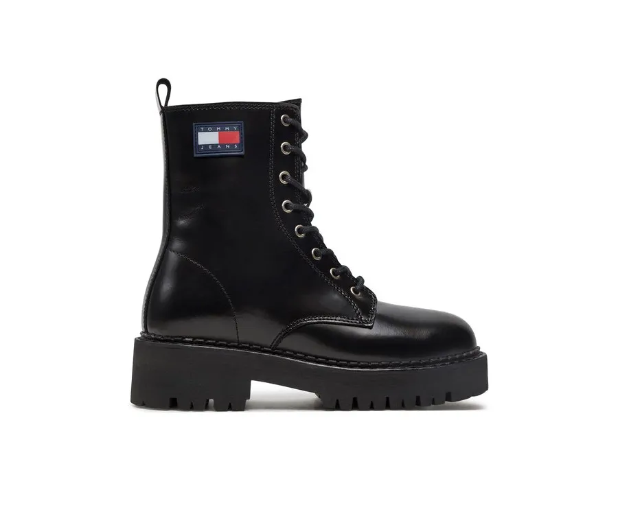 obrazek 1 Tommy Jeans Trapery Urban Tommy Jeans Lace Up Boot EN0EN01995 Czarny