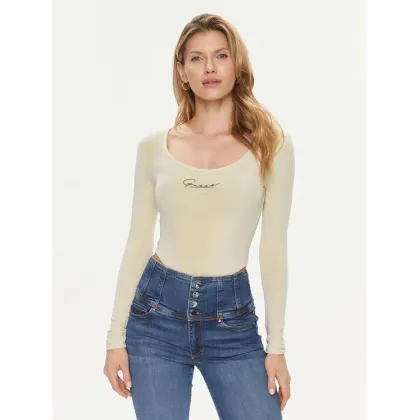 Zdjęcie Guess Body Allycia V4RP05 KC2V0 Beżowy Slim Fit
