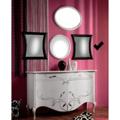 Zdjęcie Włoskie lustro o nietypowym kształcie - Fratelli Mirandola