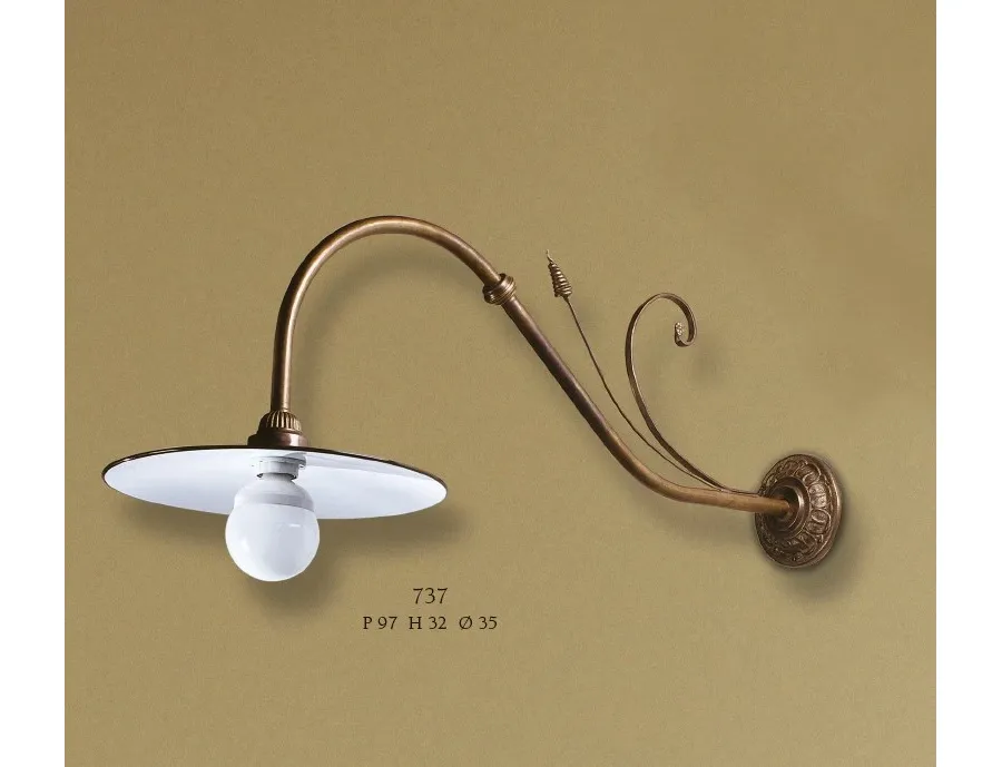 obrazek 1 Spiralna lampa ścienna o wyjątkowym designie - Il Paralume Marina