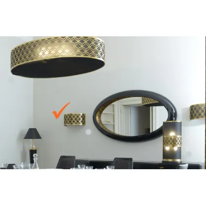 Zdjęcie Szykowny kinkiet ścienny do przepięknej sypialni - Euro Lamp Art