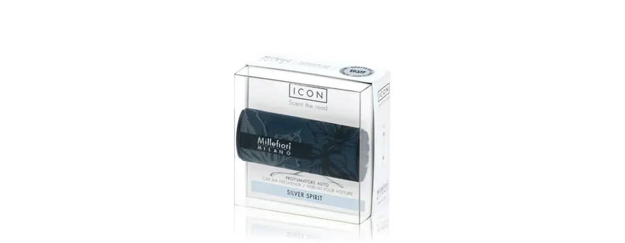 obrazek 1 Millefiori Milano Car Icon Silver Spirit Zapach do pomieszczeń 1 szt.
