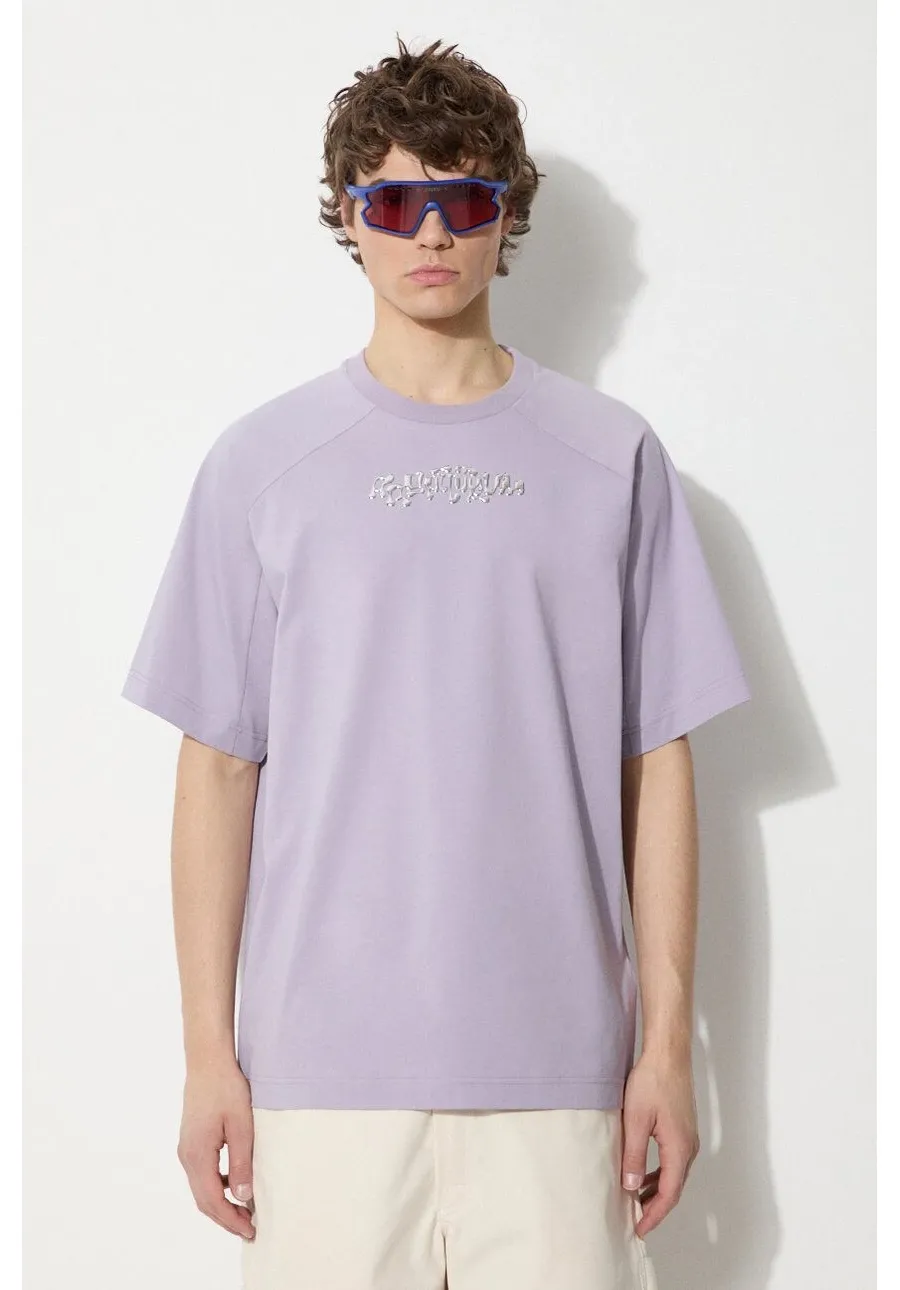 obrazek 1 A.A. Spectrum t-shirt Radial męski kolor fioletowy z aplikacją 81241616